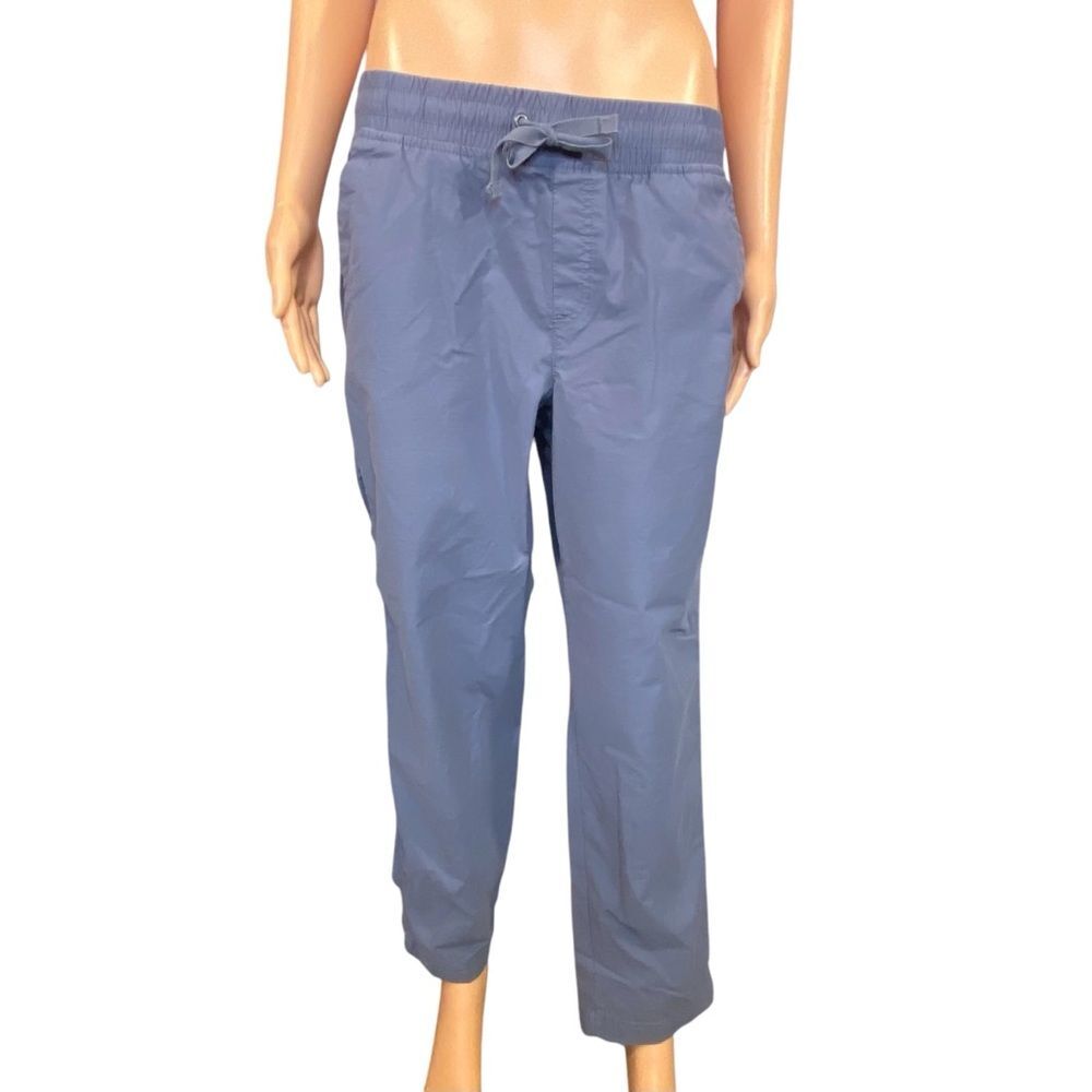 Eddie Bauer Casual Pants Tie Waist Size 8 Outdoor Wear Pockets Pull On Style